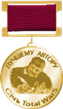 Лучшему автору. Золото.