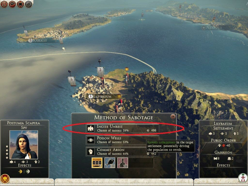 Total War: Rome 2: Взятие города без начала полномасштабной войны с другой фракцией Total War: Rome 2: Взятие города без начала полномасштабной войны с другой фракцией