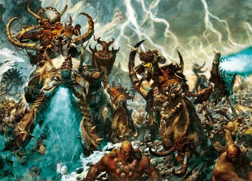 Мир WARHAMMER Fantasy Battles. Первое знакомство. Часть 8. Королевства огров