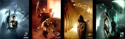 4 расы в игре eve online