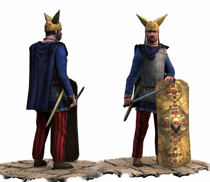 Europa Barbarorum II - превью моделей генералов и офицеров Europa Barbarorum II - превью моделей генералов и офицеров