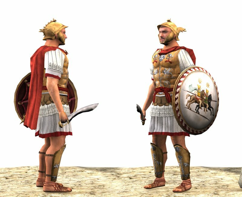 Europa Barbarorum II - превью моделей генералов и офицеров Europa Barbarorum II - превью моделей генералов и офицеров
